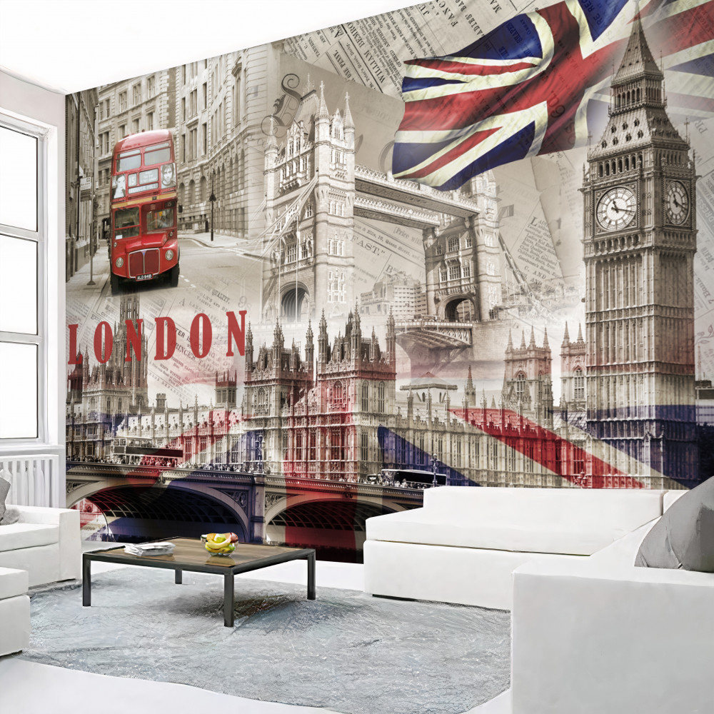 Fototapeta główne symbole Londynu