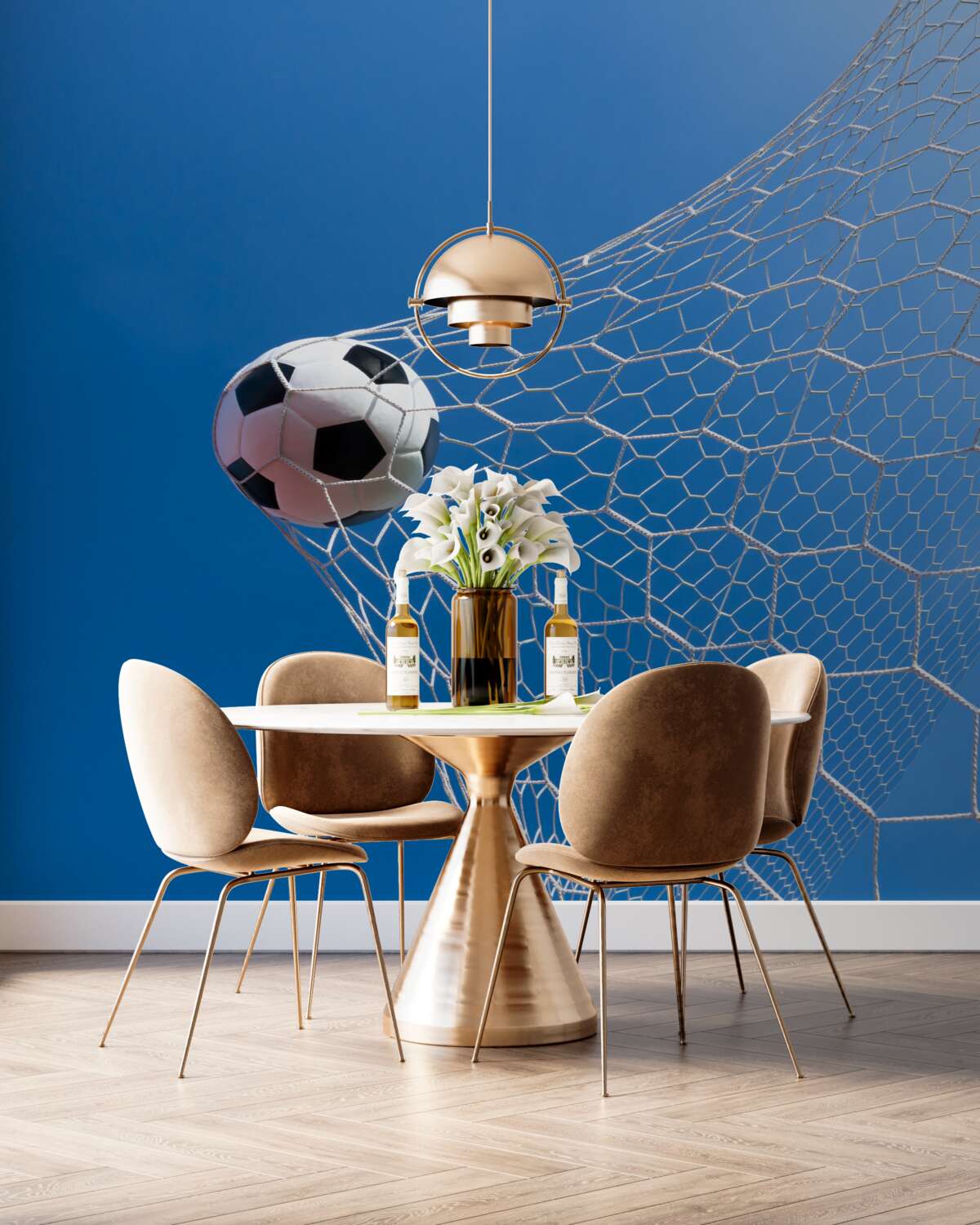 Fototapeta Piłka w bramce