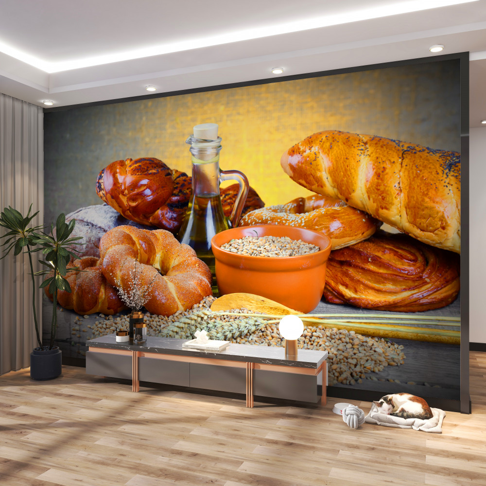 Fototapeta aromatyczne i pyszne ciasta