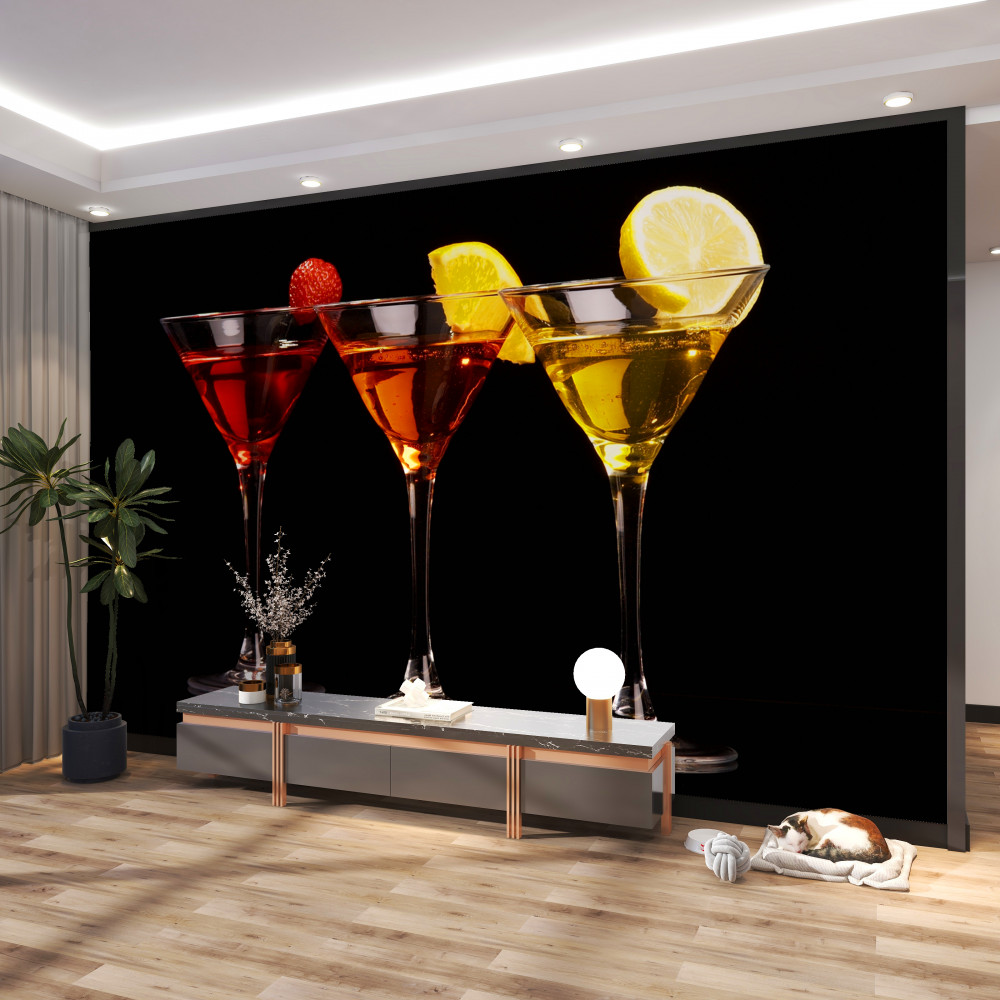 Fototapeta estetyka koktajlu