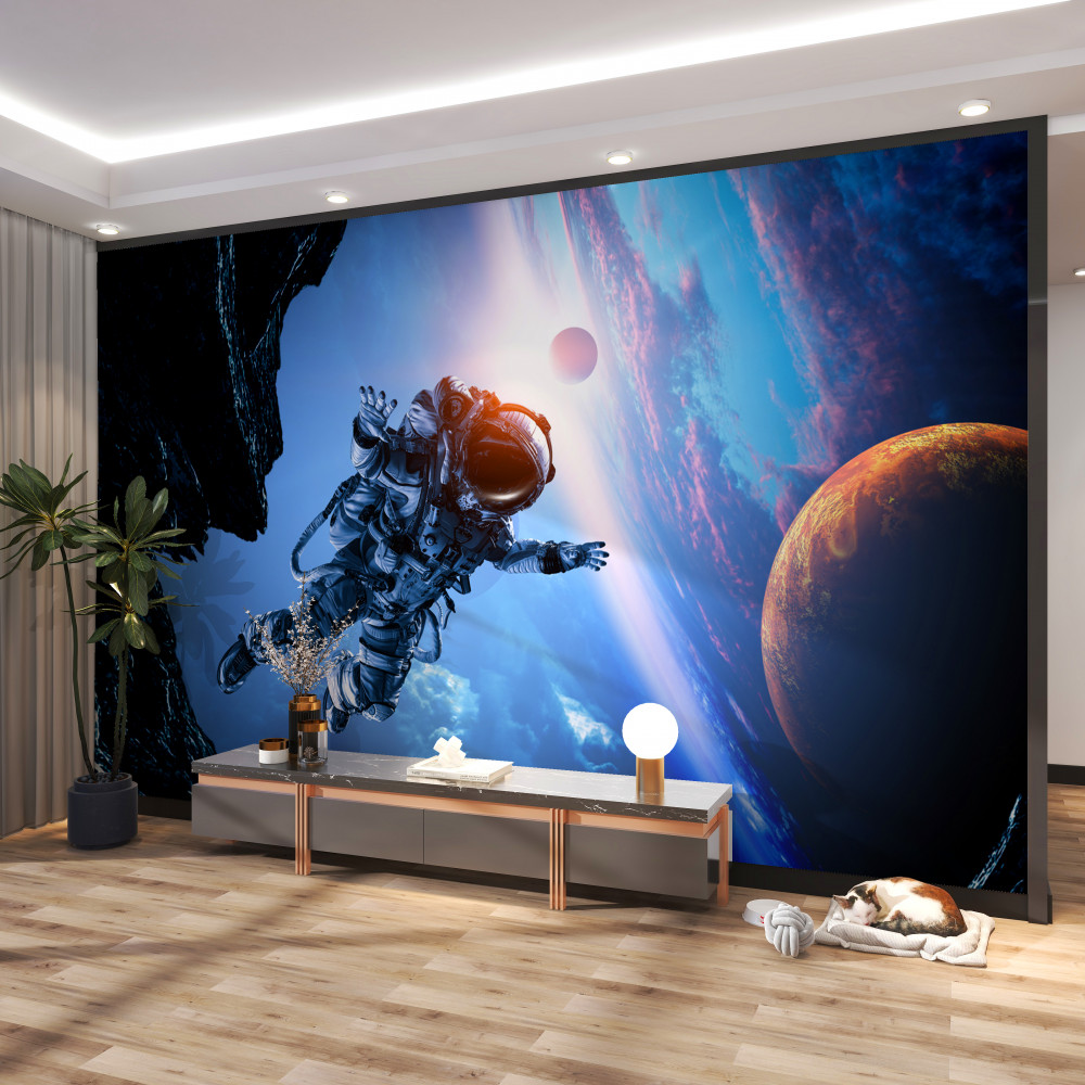 Fototapeta astronauta w kosmosie