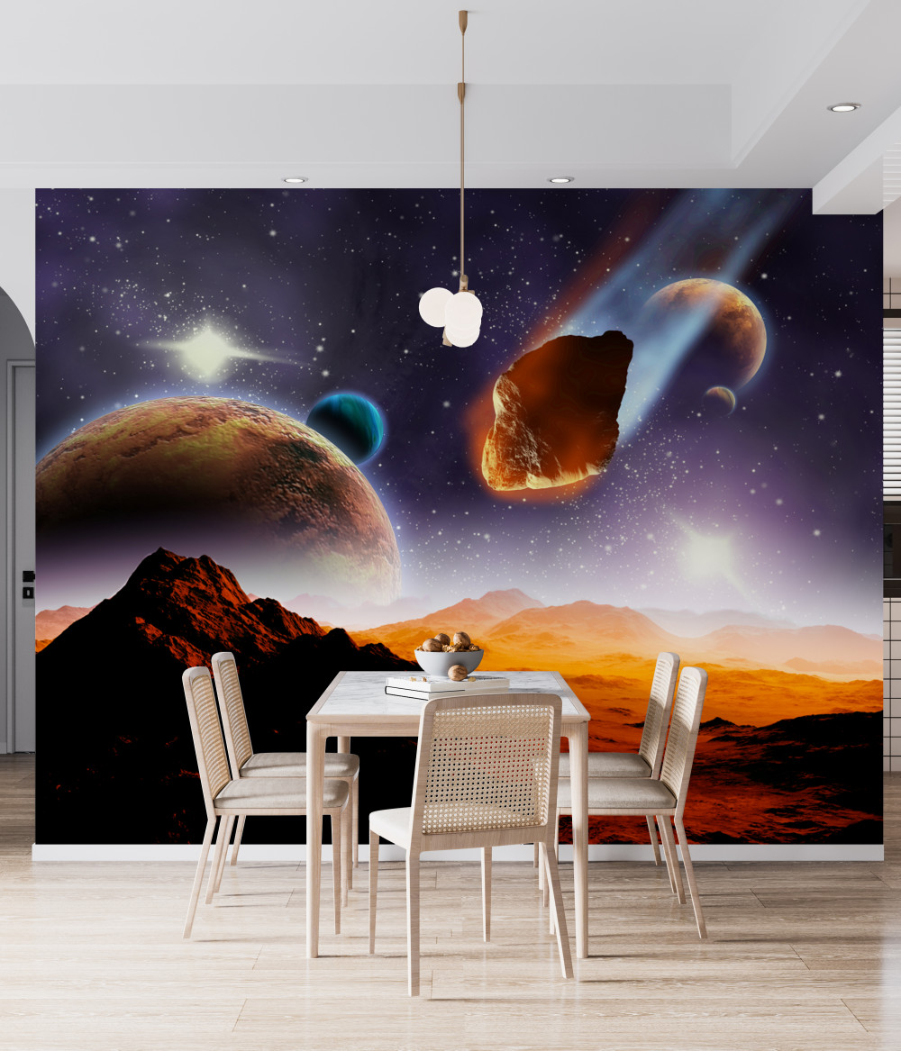 Fototapeta niebo nad Marsem