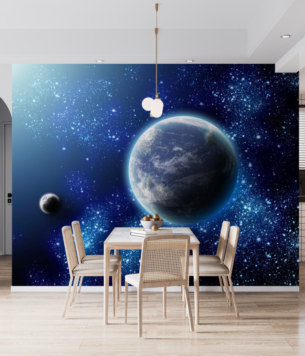 Fototapeta planeta na tle przestrzeni