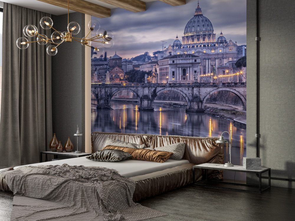 Fototapeta Rzym o zmroku