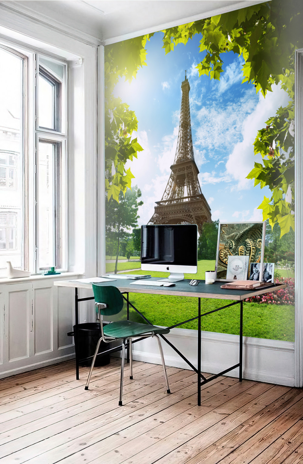 Fototapeta piękny widok na Wieżę Eiffla