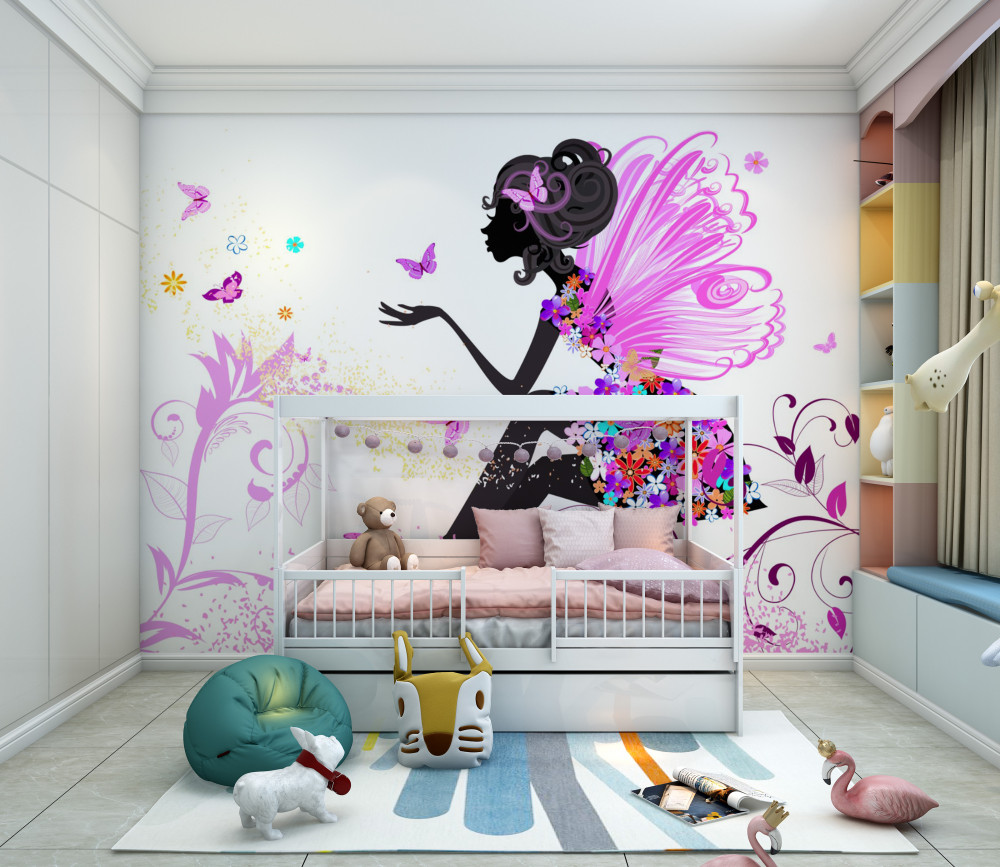 Fototapeta wiosenna wróżka kwiatowa