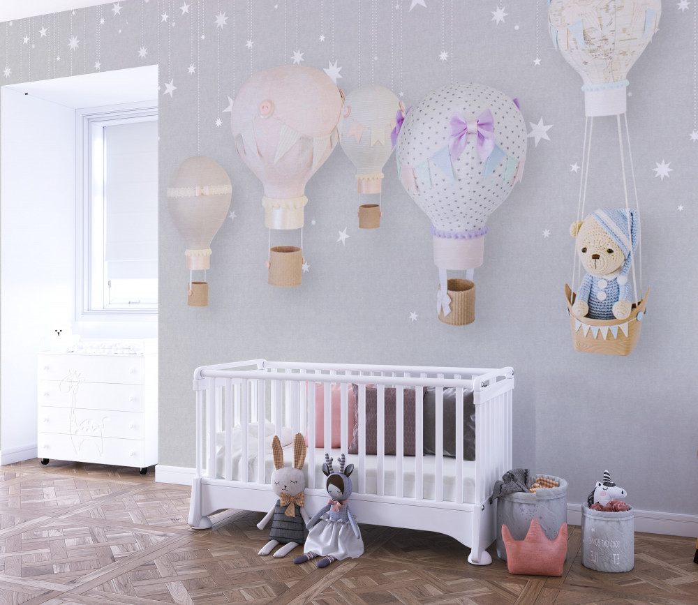 Fototapeta miś w balonie