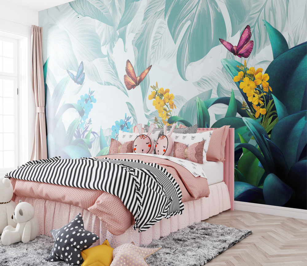 Fototapeta motyle lecą do tropików