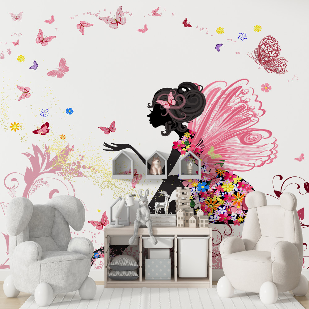 Fototapeta wróżka i motyle