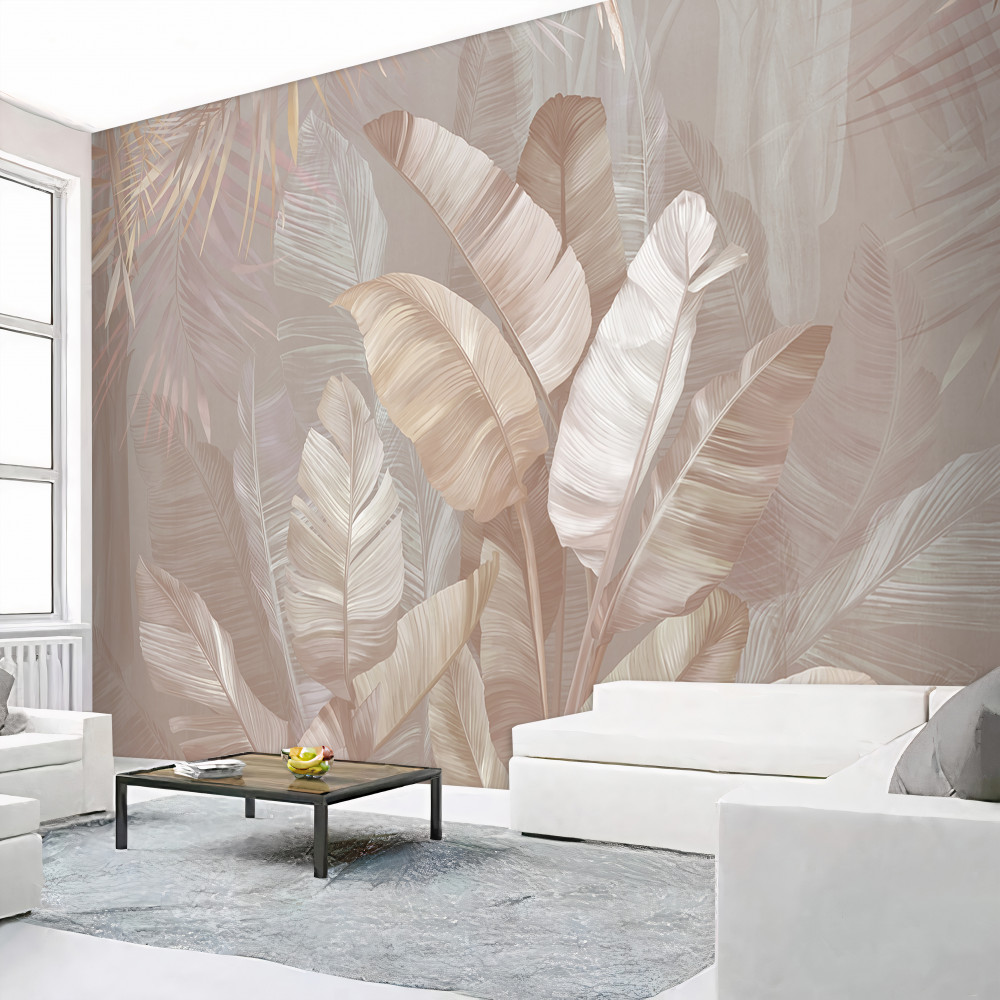 Fototapeta delikatna tropikalna dżungla