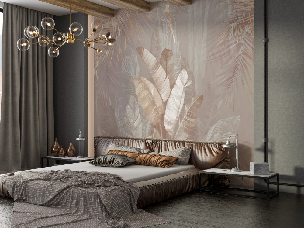 Fototapeta wielokolorowe pióra w bukiecie