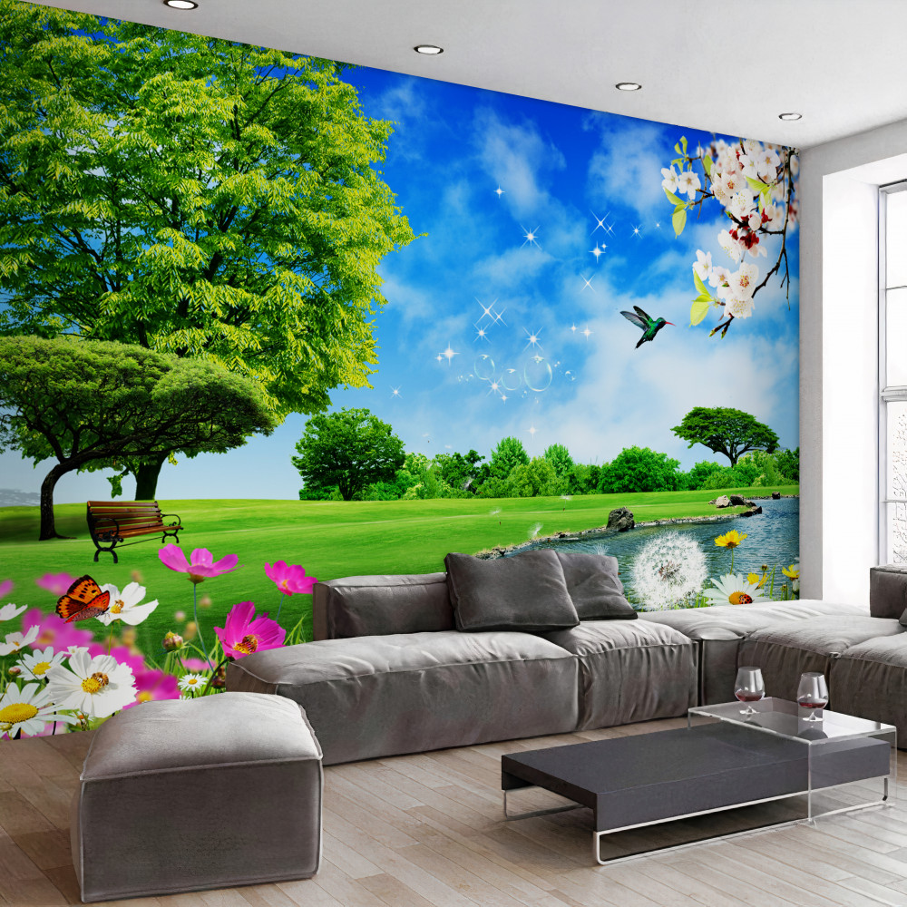 Fototapeta wspaniały letni krajobraz