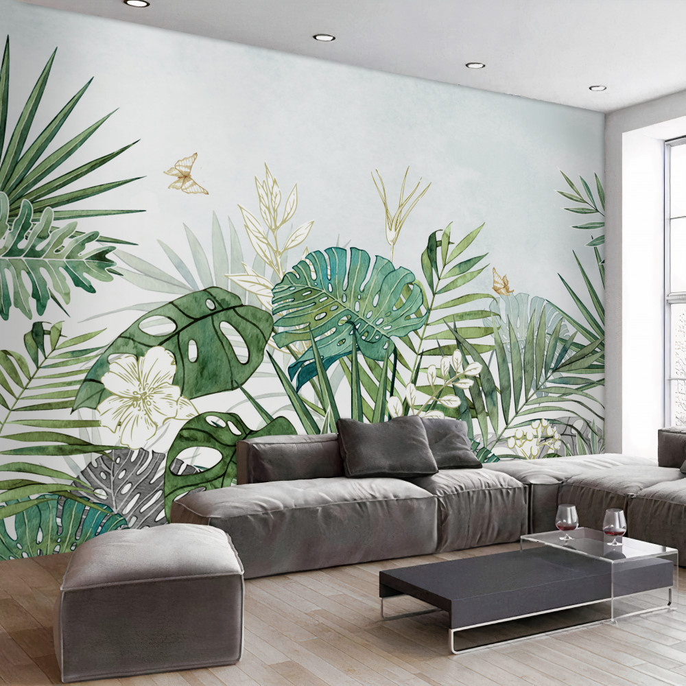 Fototapeta różnorodność życia roślinnego w tropikach