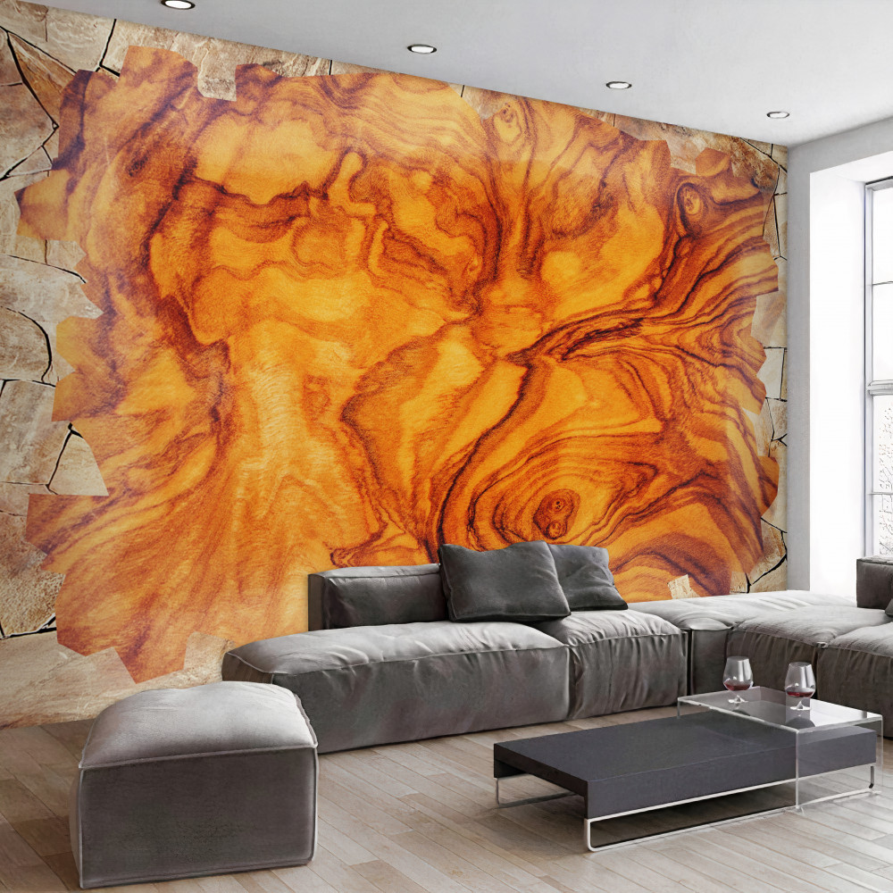 Fototapeta drewno czerwonobrązowe