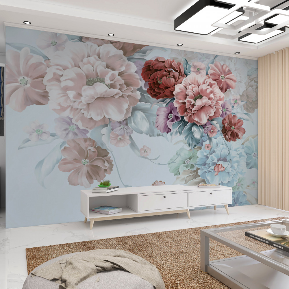 Fototapeta ogród piwonii