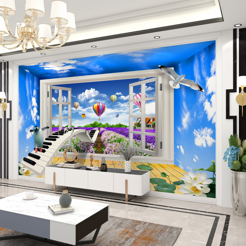 Fototapeta muzyczne magiczne okno