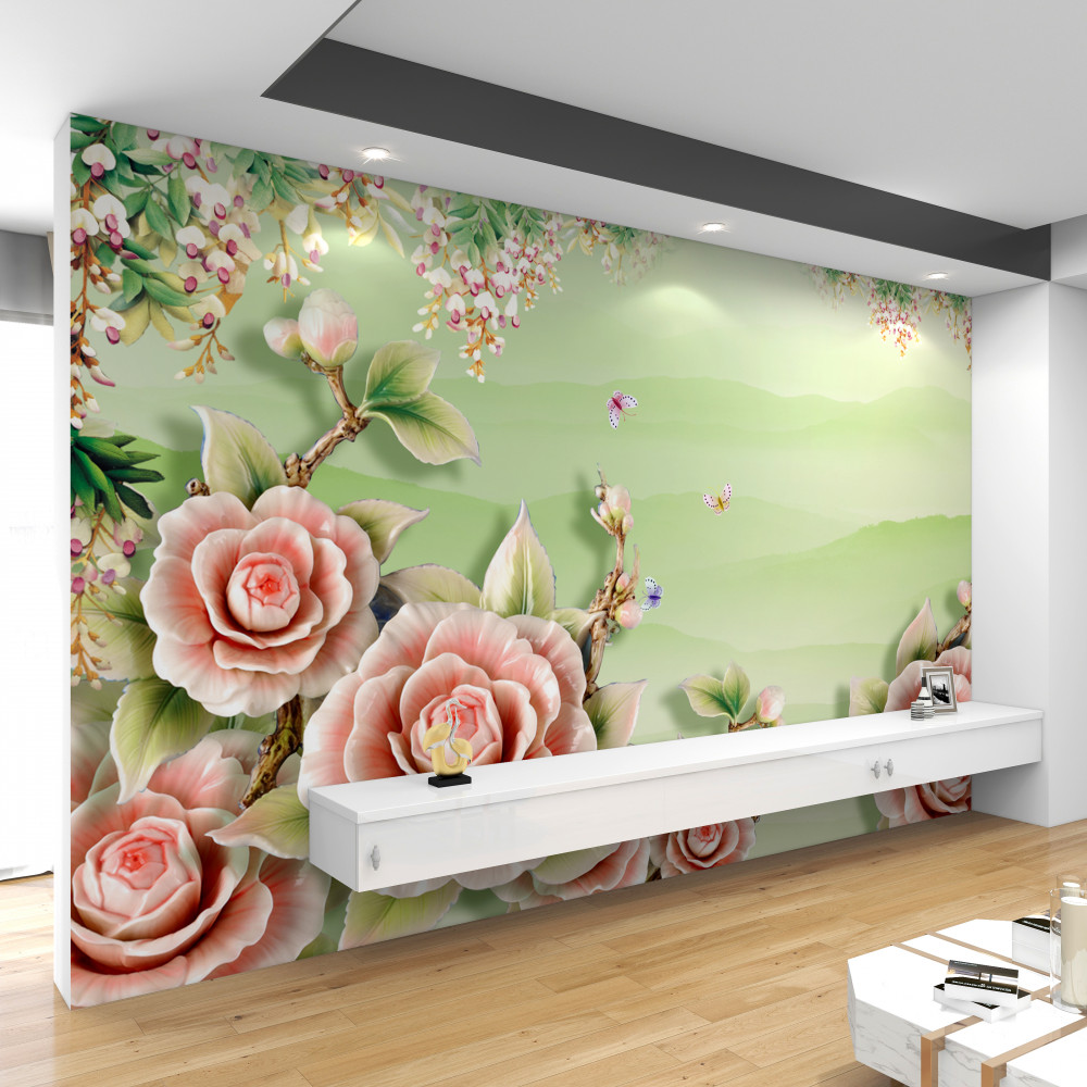 Fototapeta przepiękne porcelanowe róże