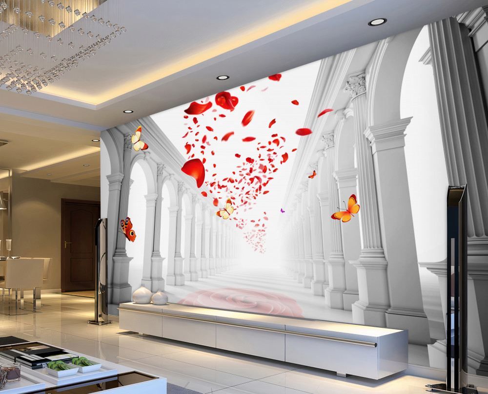 Fototapeta motyle lecą do nieskończoności