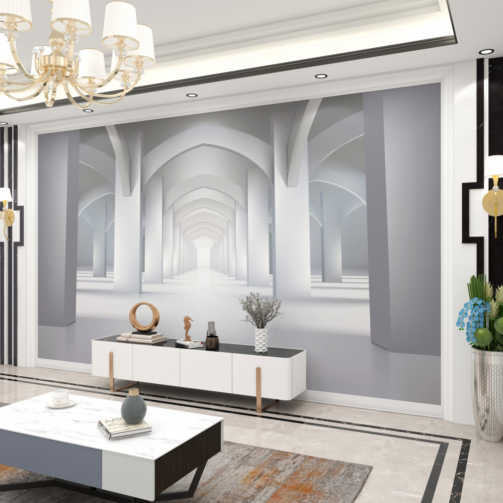 Fototapeta gotyckie łuki świetlne