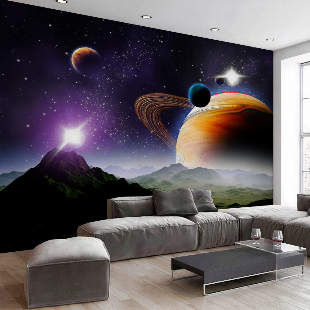 Fototapeta bajeczne kosmiczne niebo