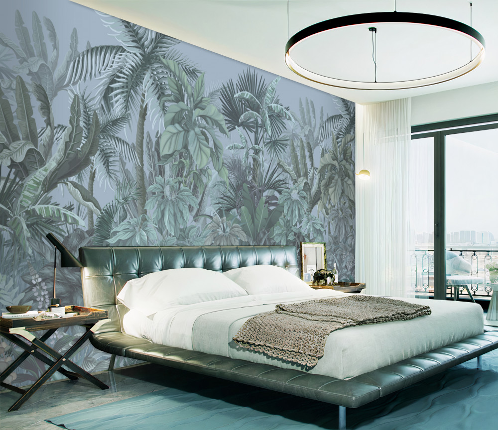 Fototapeta chmura w lesie deszczowym