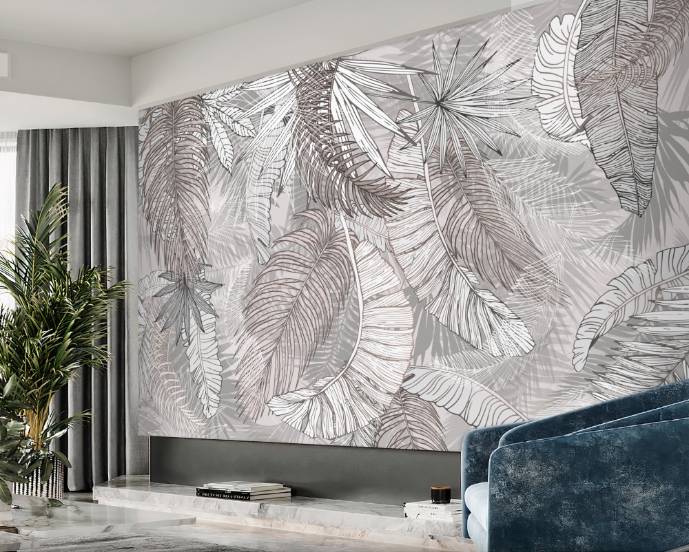 Fototapeta dżungla warzywna