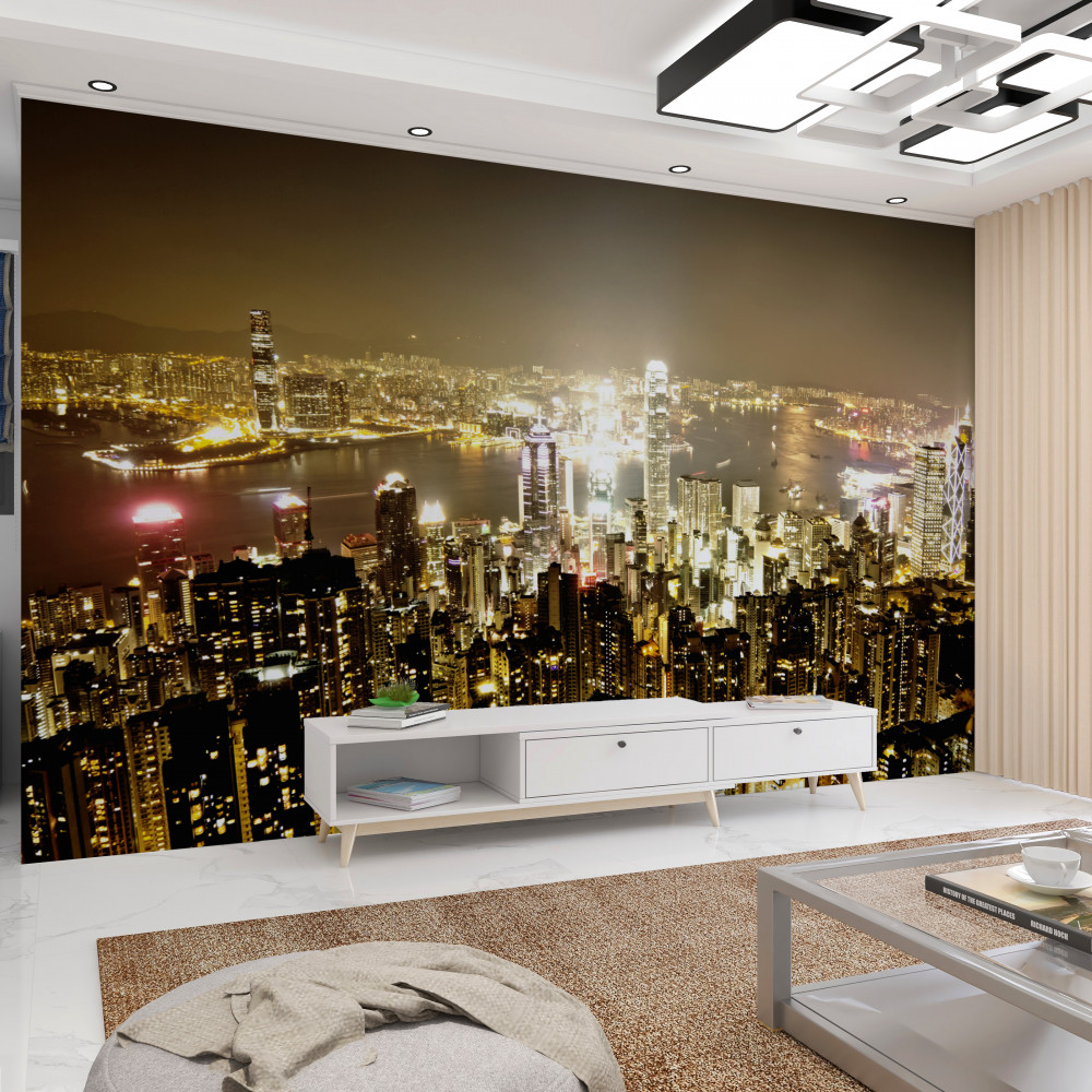 Fototapeta światła Nowego Jorku nocą