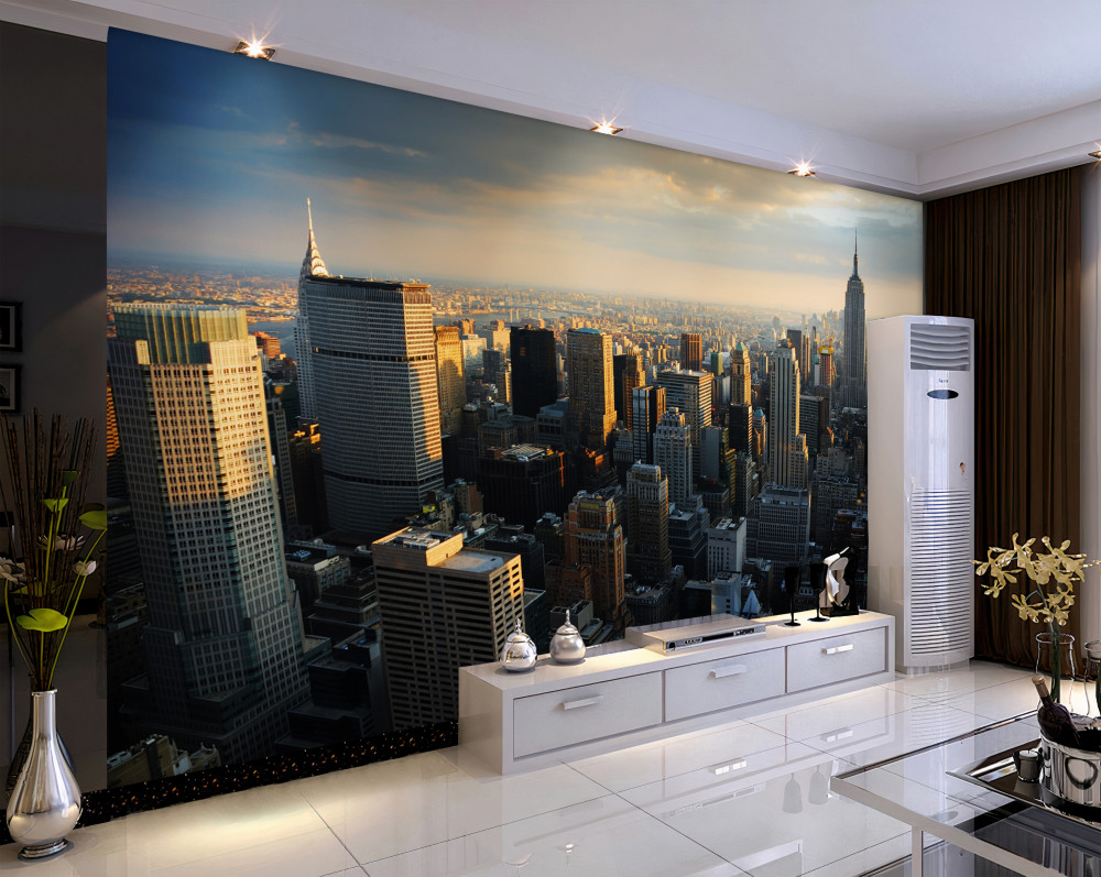 Fototapeta Wieżowce Nowego Jorku o świcie