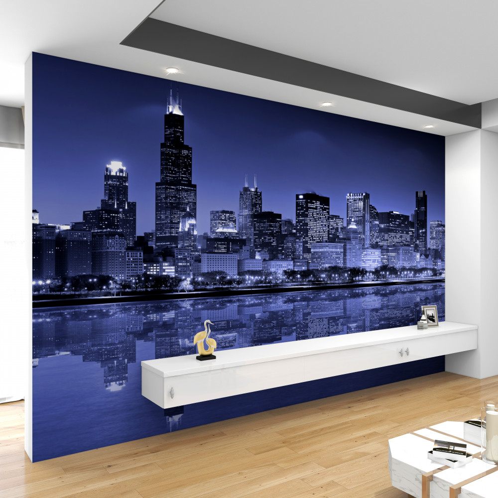 Fototapeta Chicago nocą