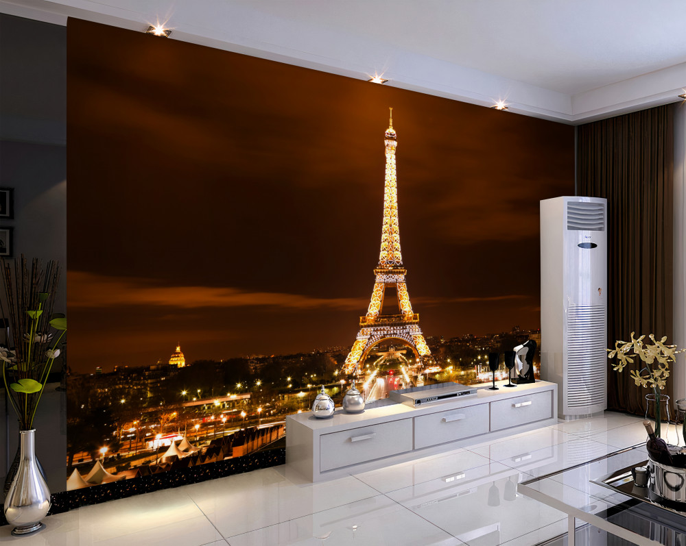 Fototapeta serce wieczornego Paryża