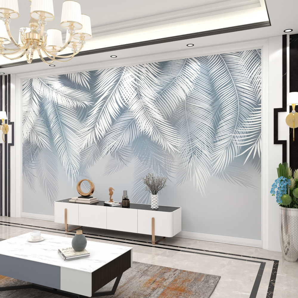 Fototapeta opadłe pierzaste liście