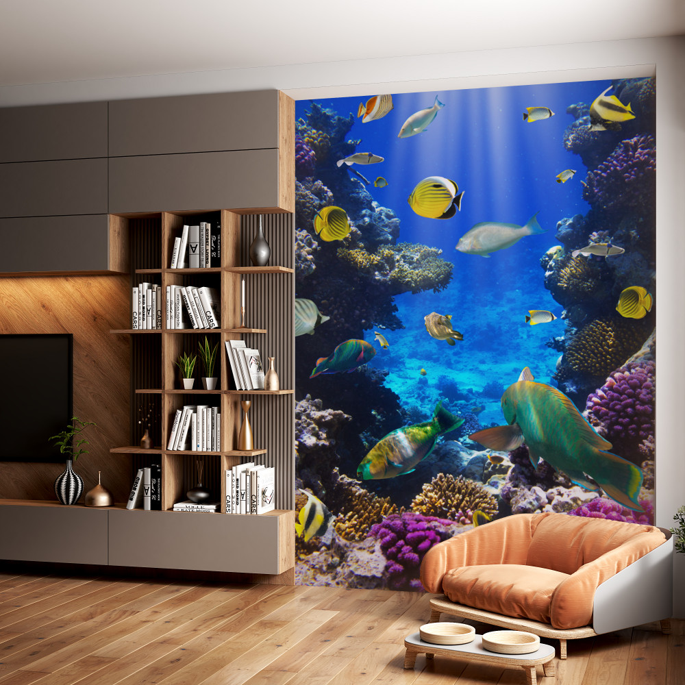 Fototapeta ryby morskie w rafach koralowych