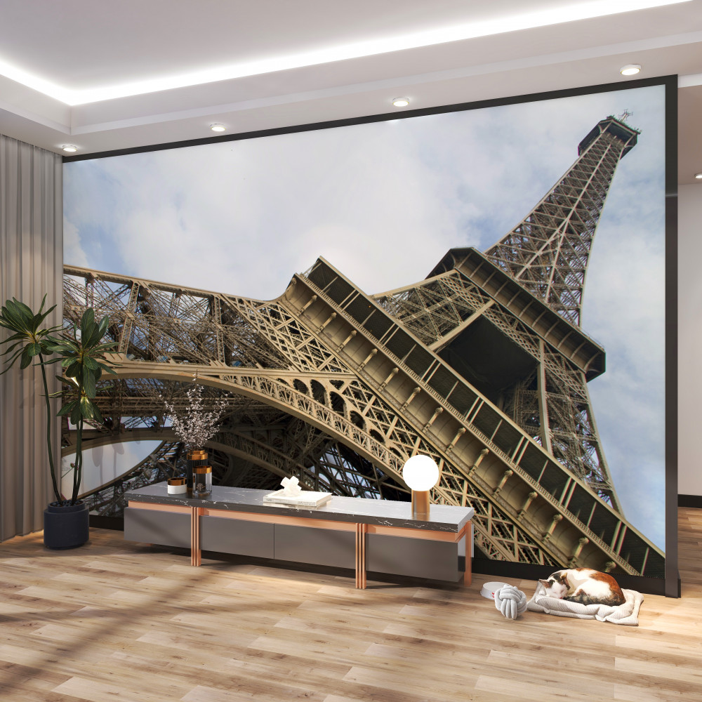 Fototapeta Widok na Wieżę Eiffla od dołu