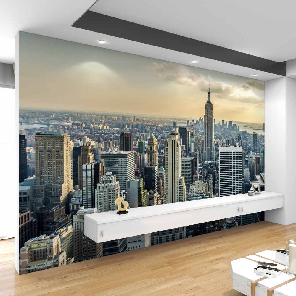 Fototapeta panoramiczny widok na Nowy Jork