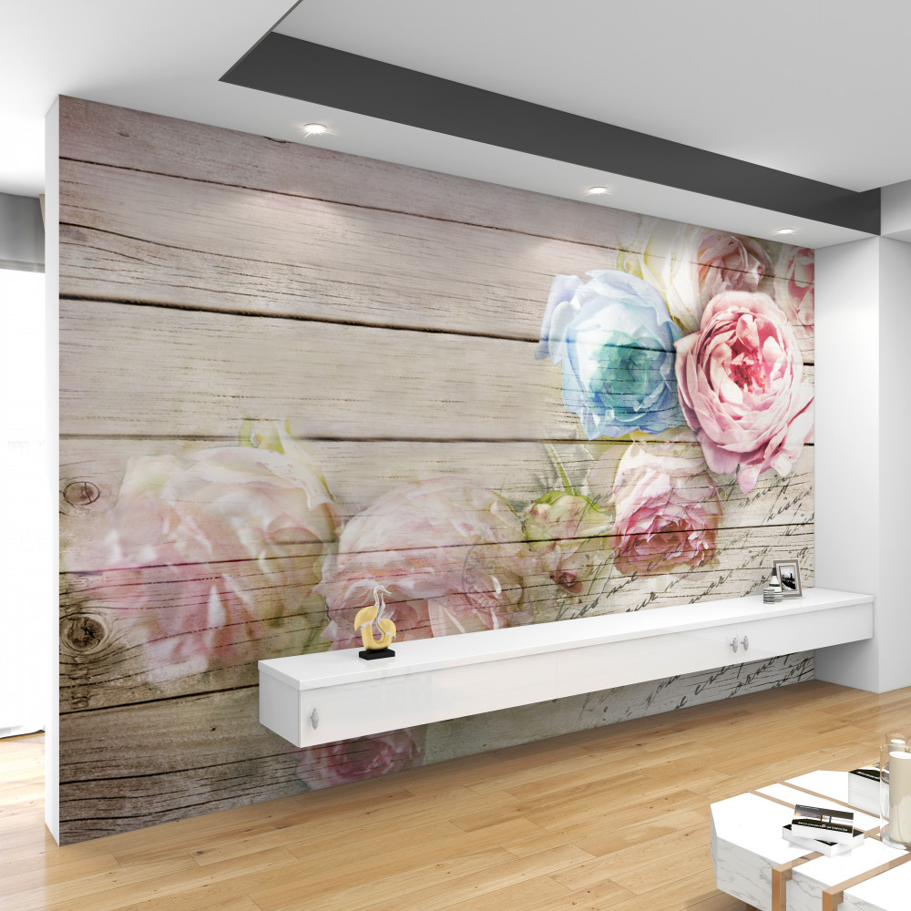 Fototapeta bukiet róż piwoniowych