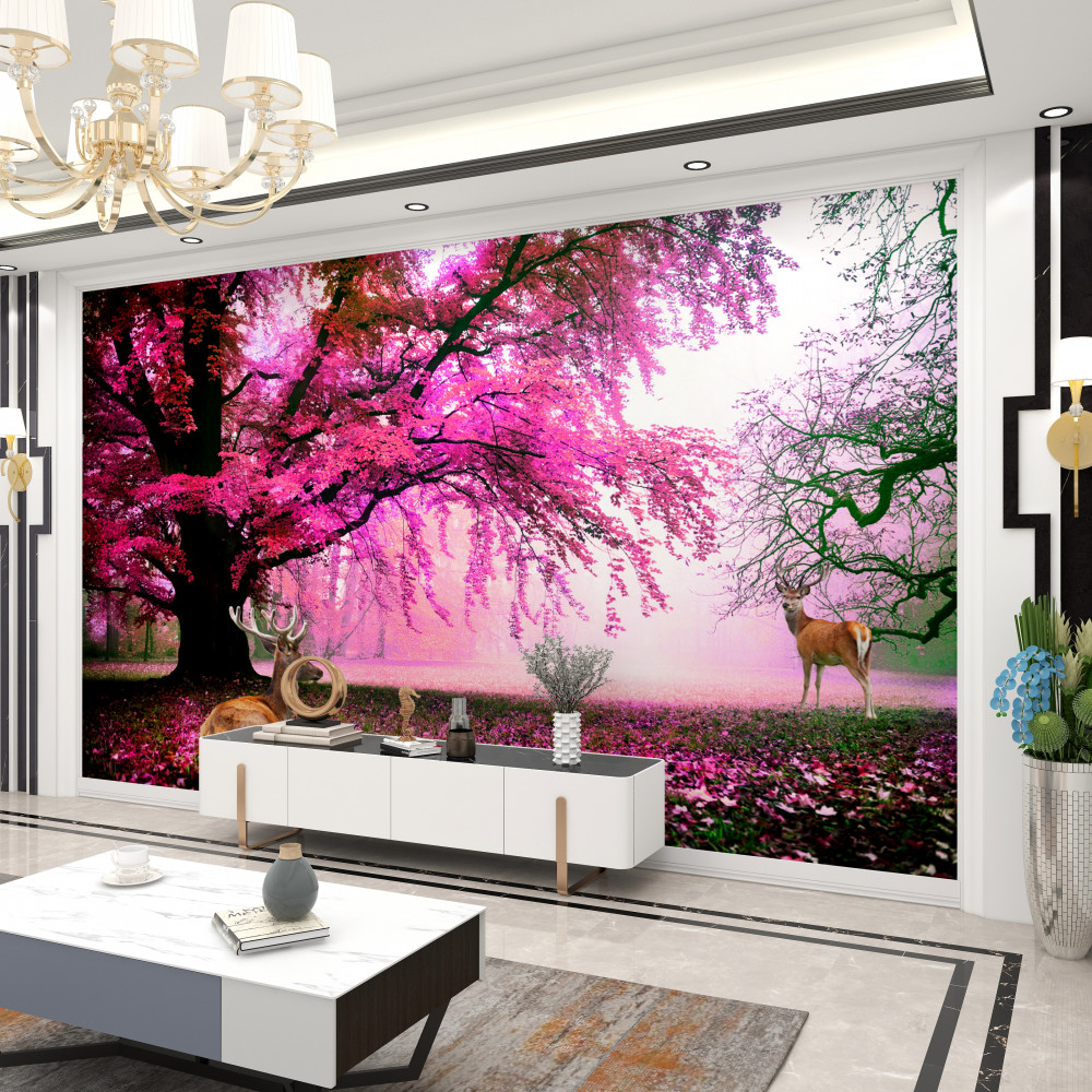 Fototapeta różowe kwiaty sakura pica