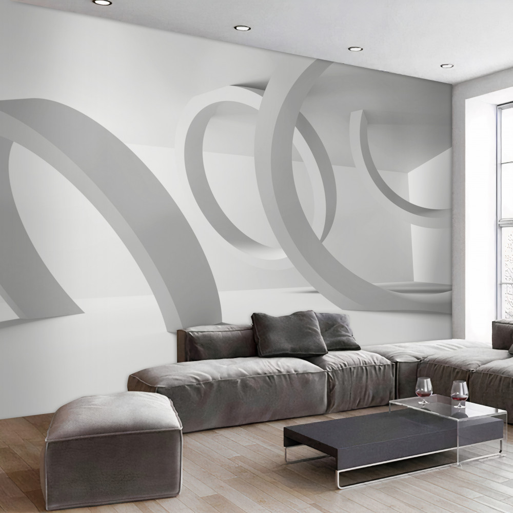 Fototapeta niewyobrażalne okrągłe łuki