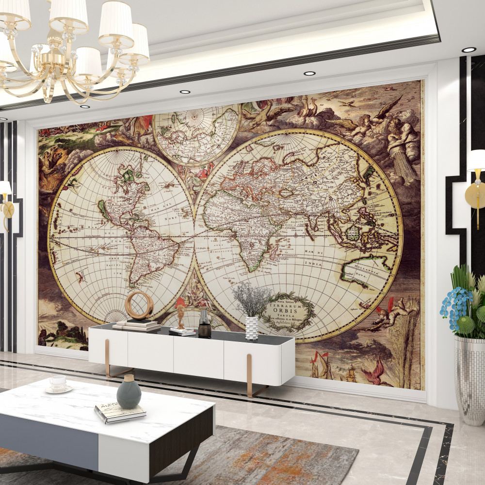 Fototapeta kula ziemska w czasach rozprzestrzeniania się historii