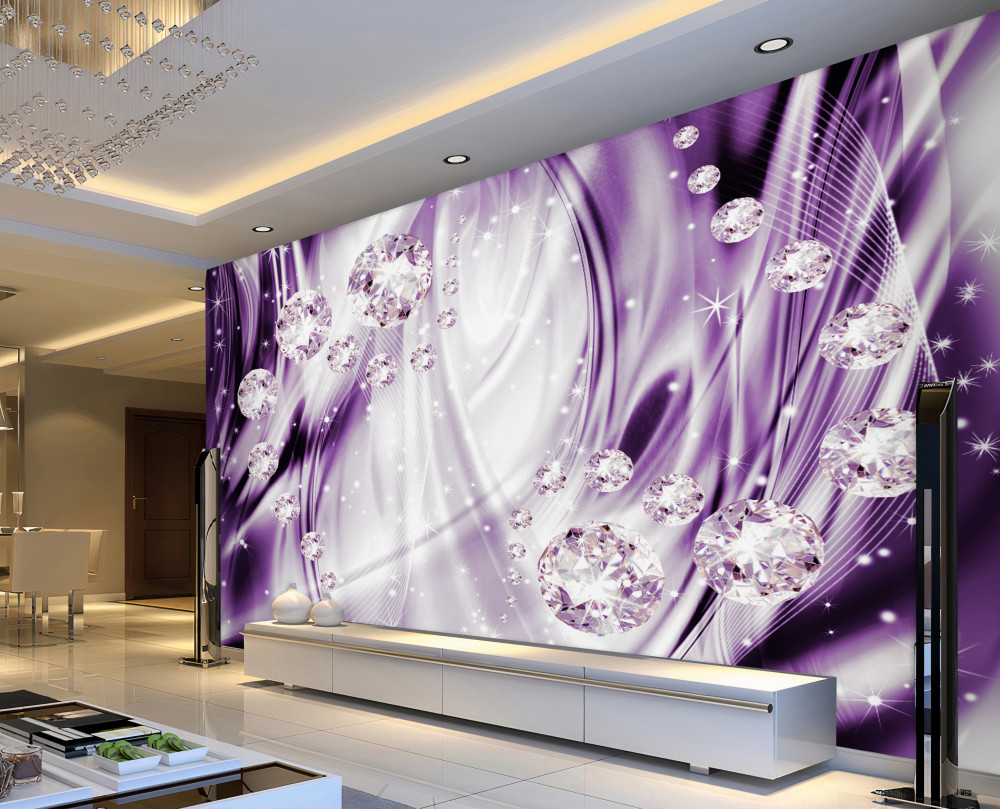 Fototapeta Liliowa powierzchnia z kamieniami