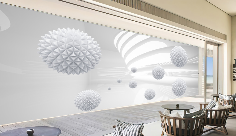 Fototapeta kulki obracające się wokół środka