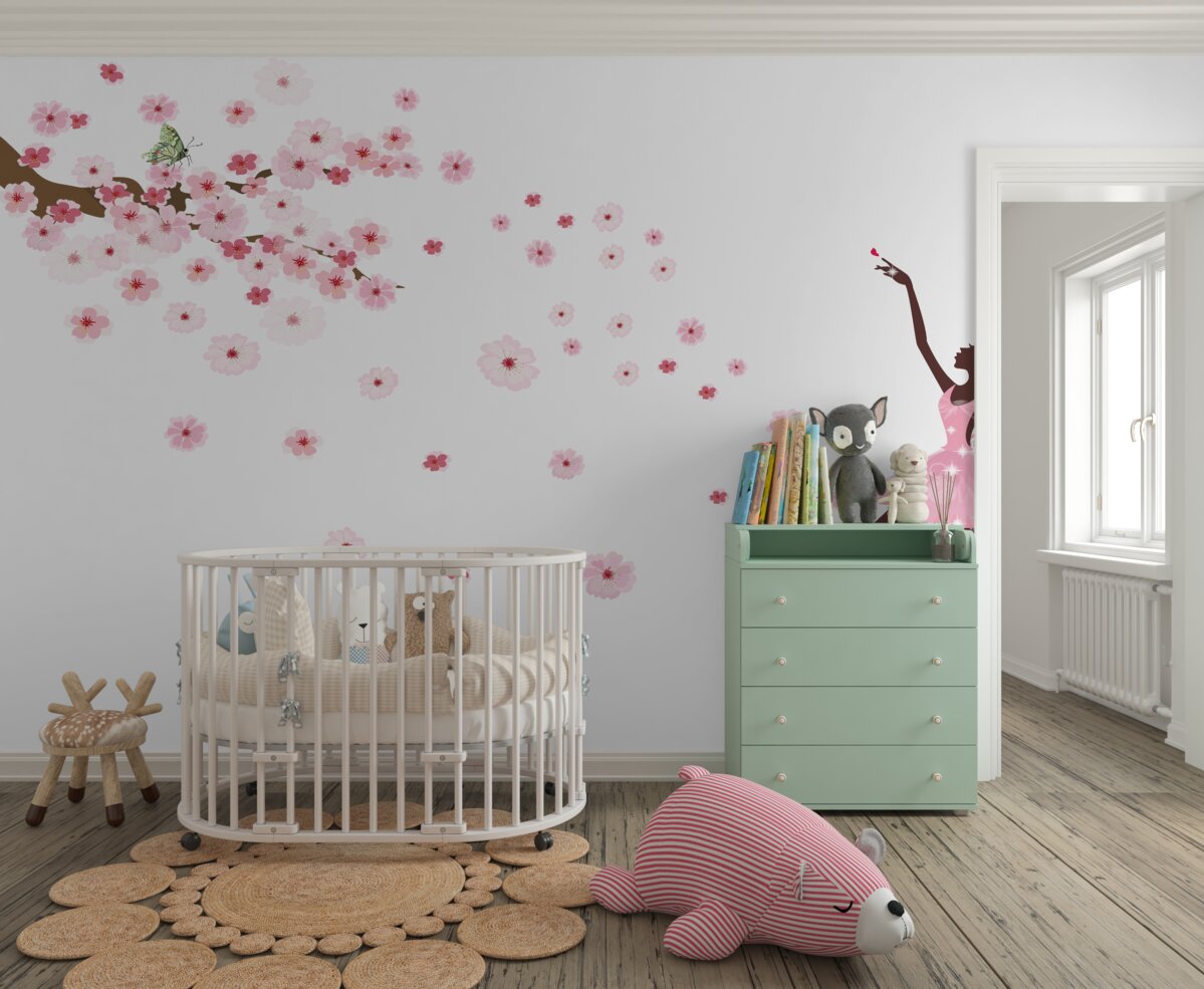 Fototapeta Balerina w różowej sukience