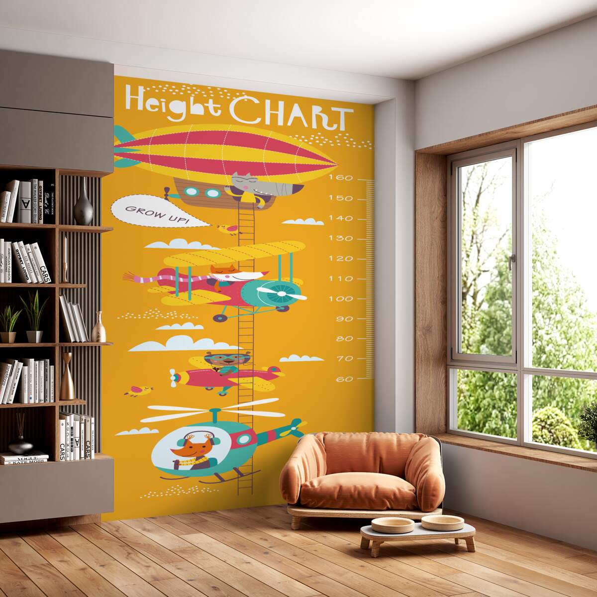 Fototapeta Miarka wzrostu zwierząt