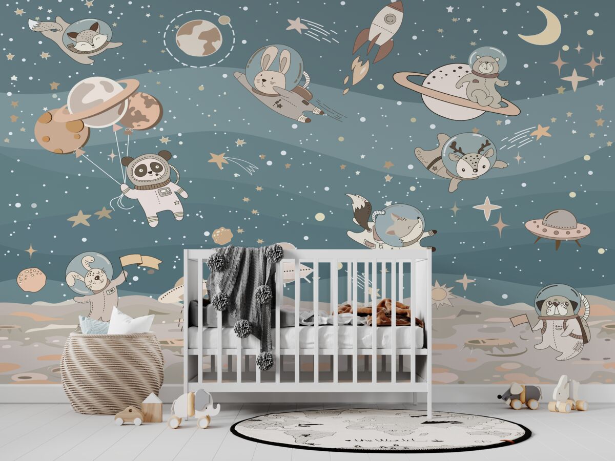 Fototapeta Zwierzęta w kosmosie