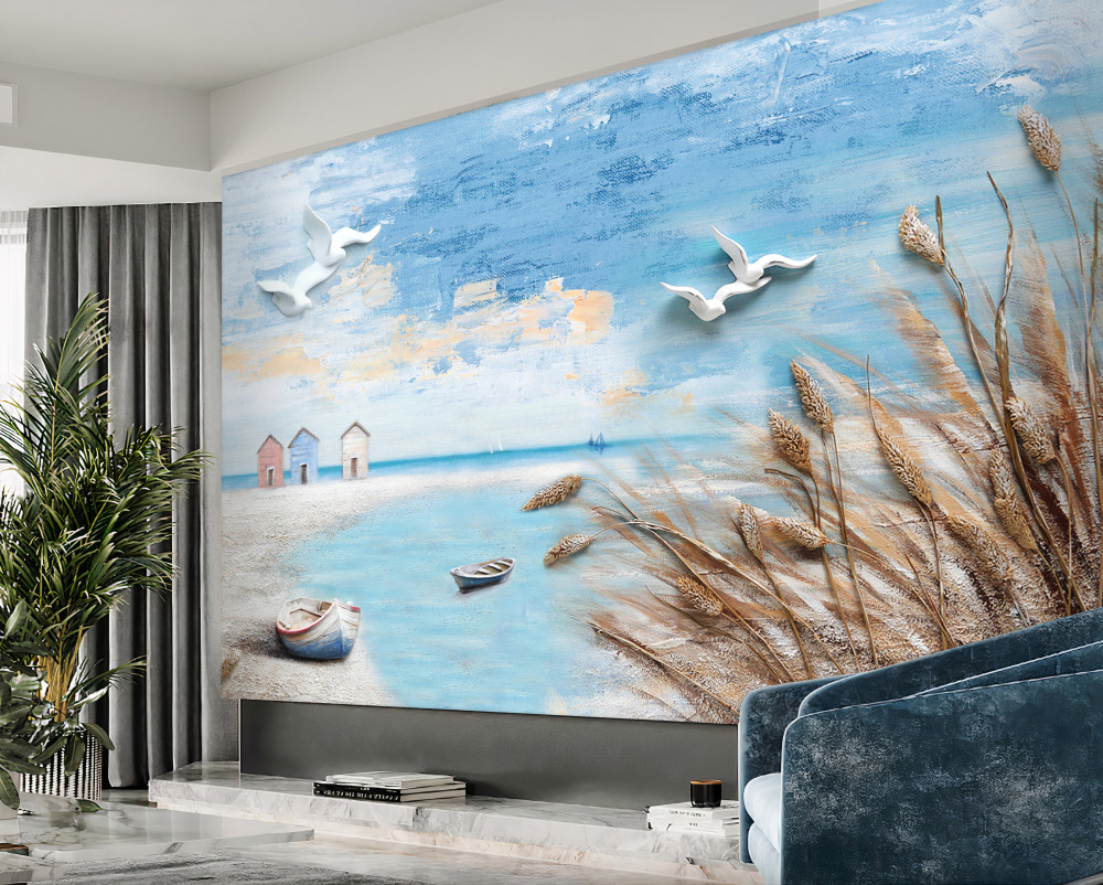 Fototapeta jesienne morze