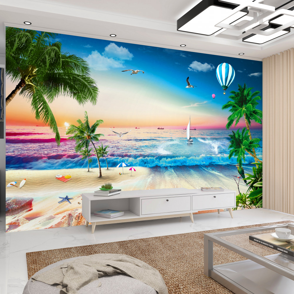 Fototapeta pejzaż morski z falą