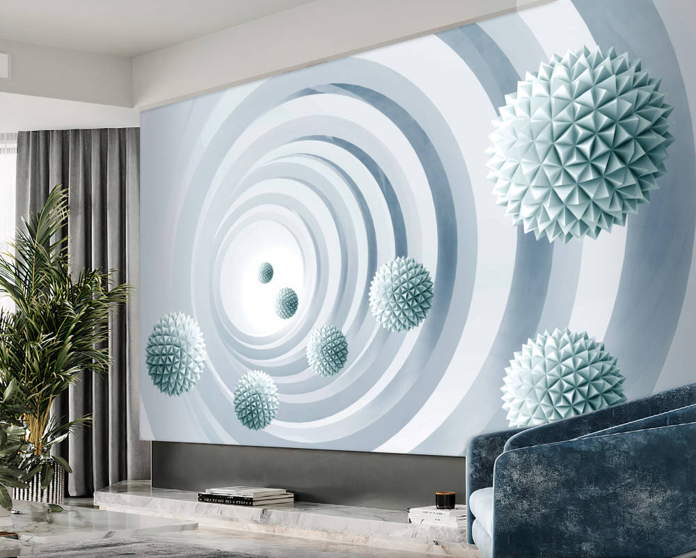 Fototapeta kulki uciekają do tunelu pierścieniowego