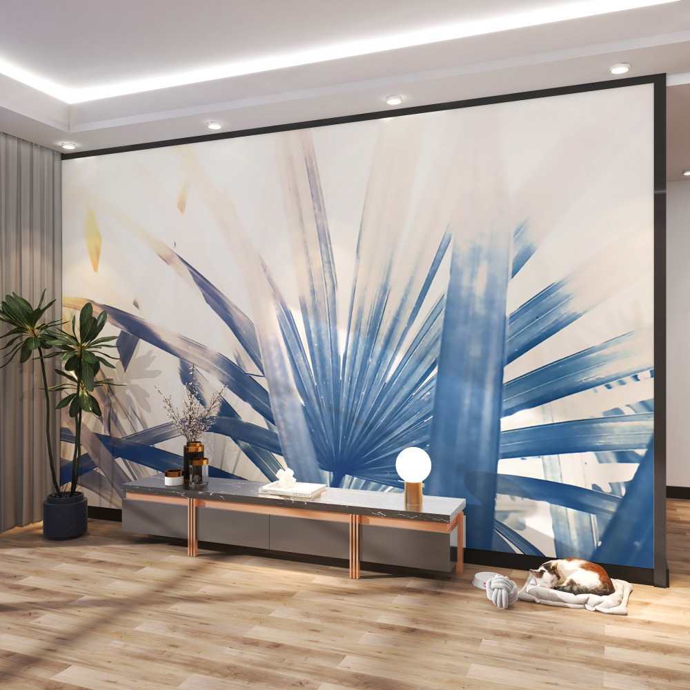 Fototapeta liście palmowe z bliska