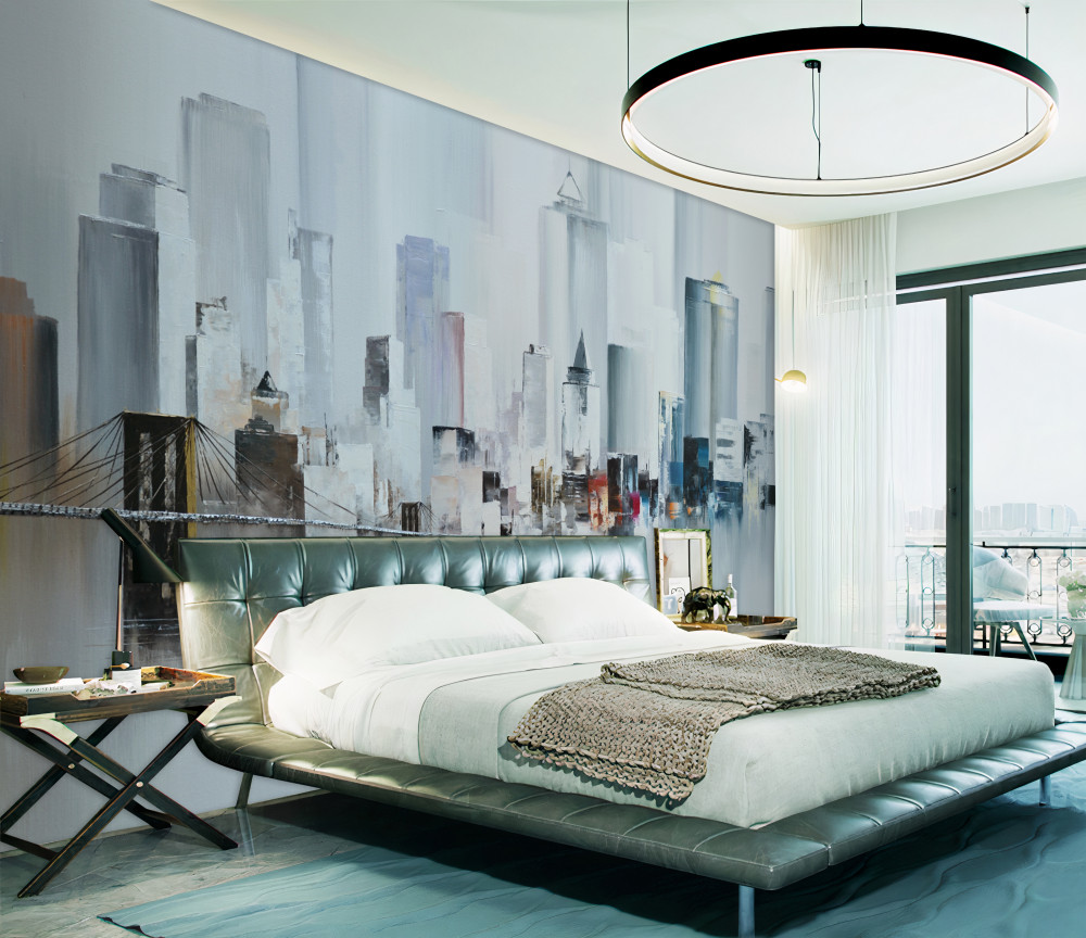 Fototapeta Nowy Jork w deszczu