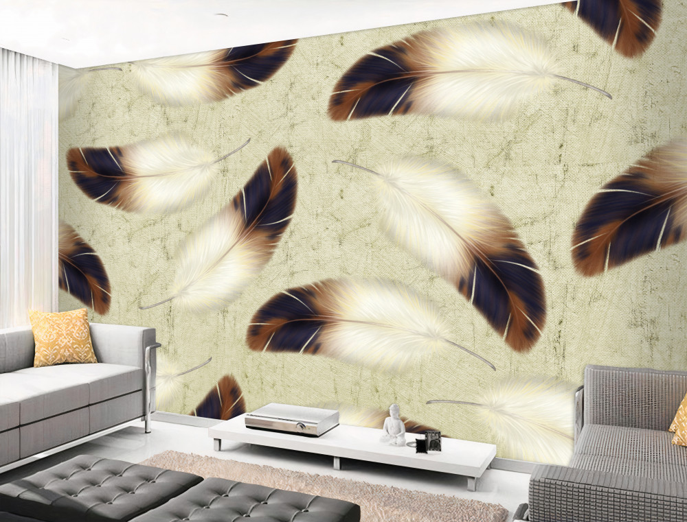 Fototapeta tło pięknych piór