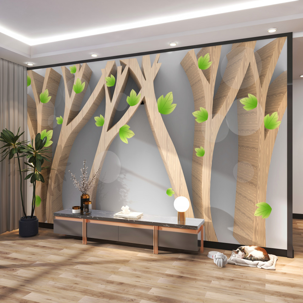 Fototapeta pozyskiwanie lasów liściastych